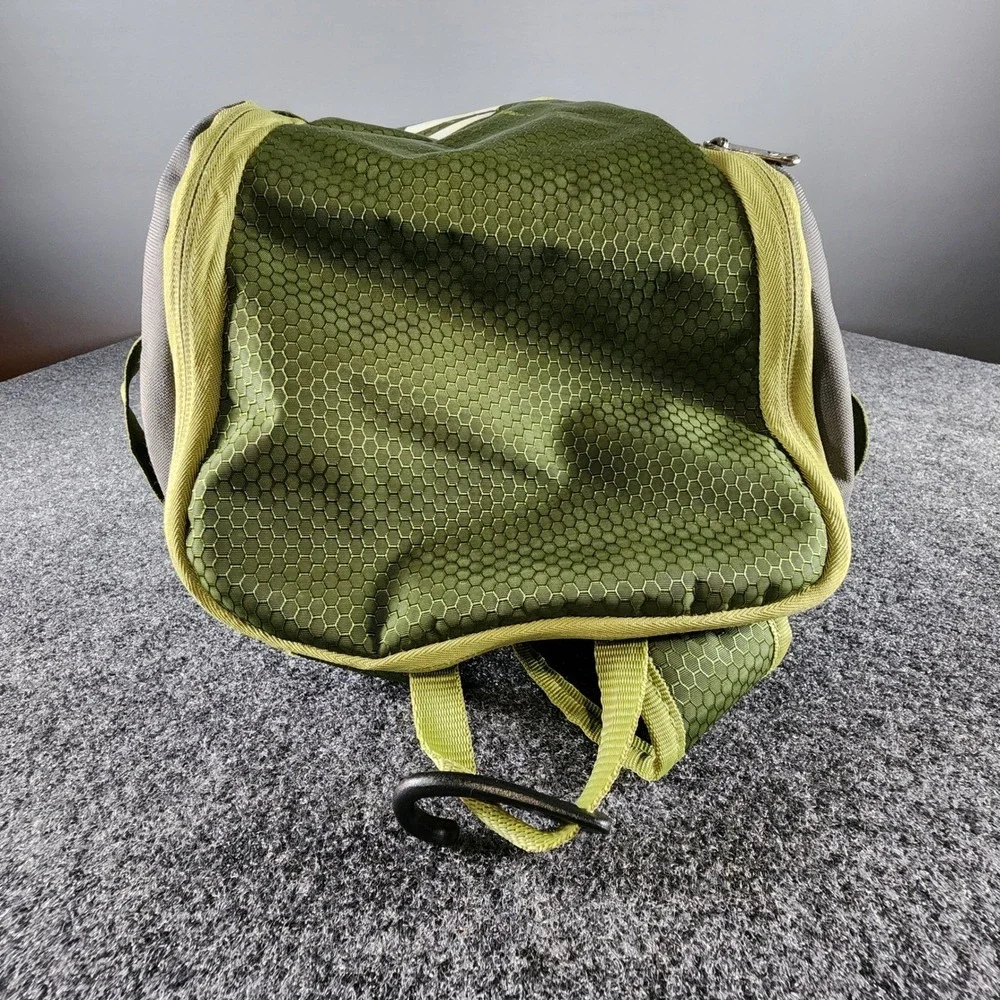 Easton Baseball Softball Equipment Backpack Bag Green Grey Honeycomb‎ Ripstop